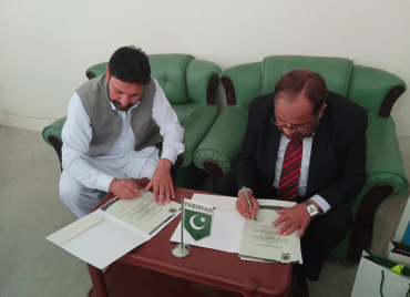 MOU Signing for Akora khattak Campus