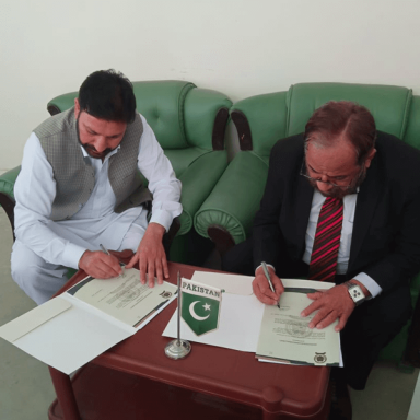 MOU Signing for Akora khattak Campus