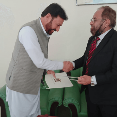 MOU Signing for Akora khattak Campus